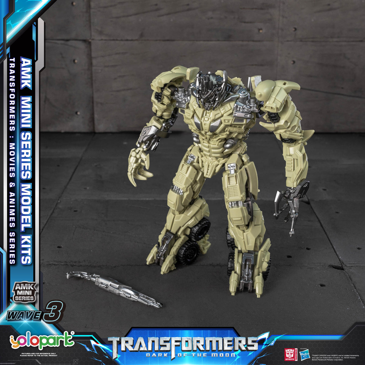 變形金剛 G1及電影：AMK MINI系列 WAVE 3 TF3 麥加登 預組裝玩具 – Yolopark