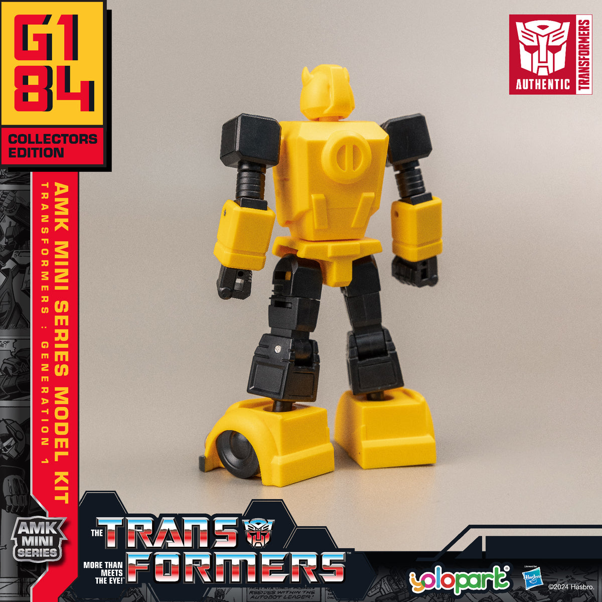 變形金剛 G1 AMK MINI 系列 - 大黃蜂預組裝模型 – Yolopark