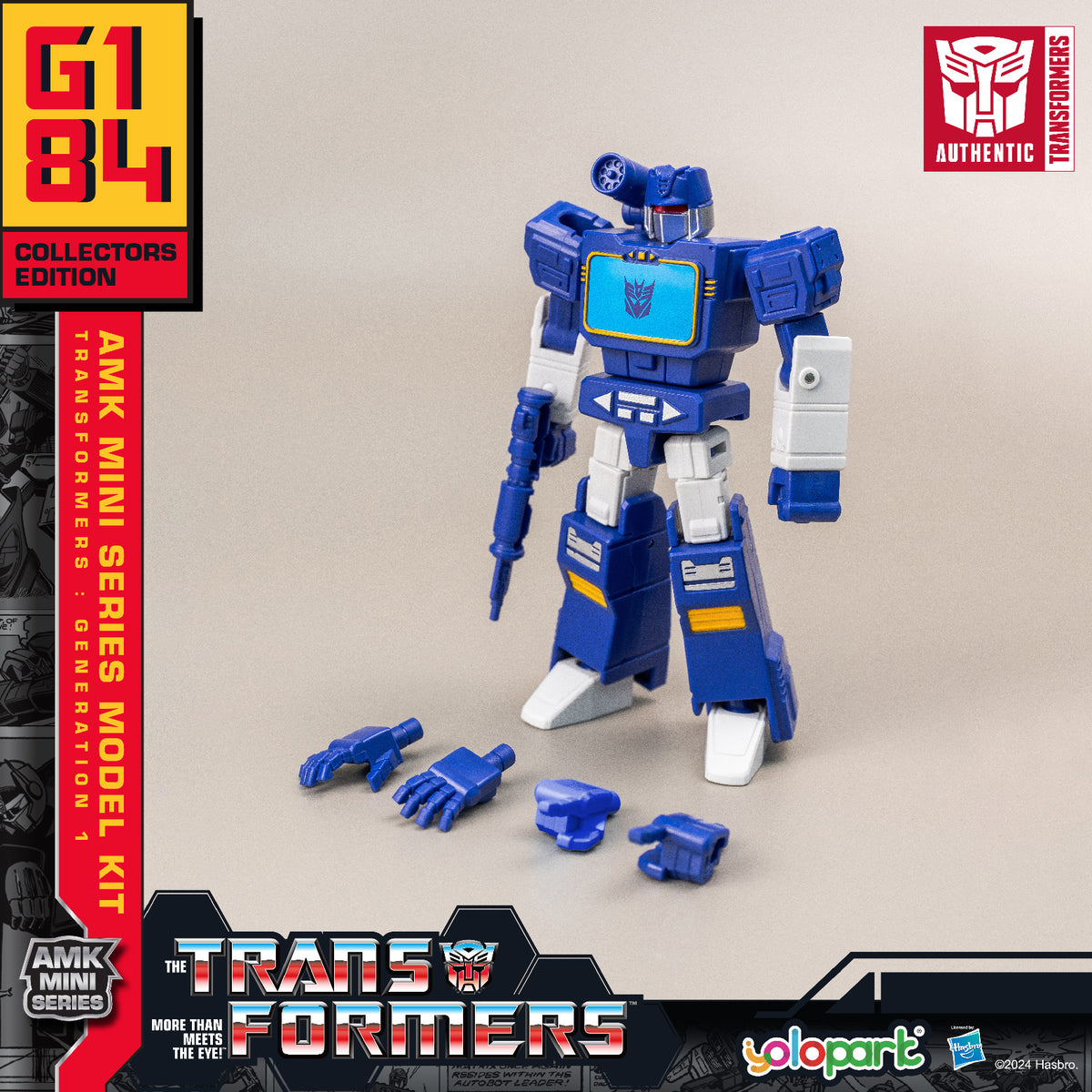變形金剛 G1 AMK MINI 系列 - 音波預組裝模型 – Yolopark