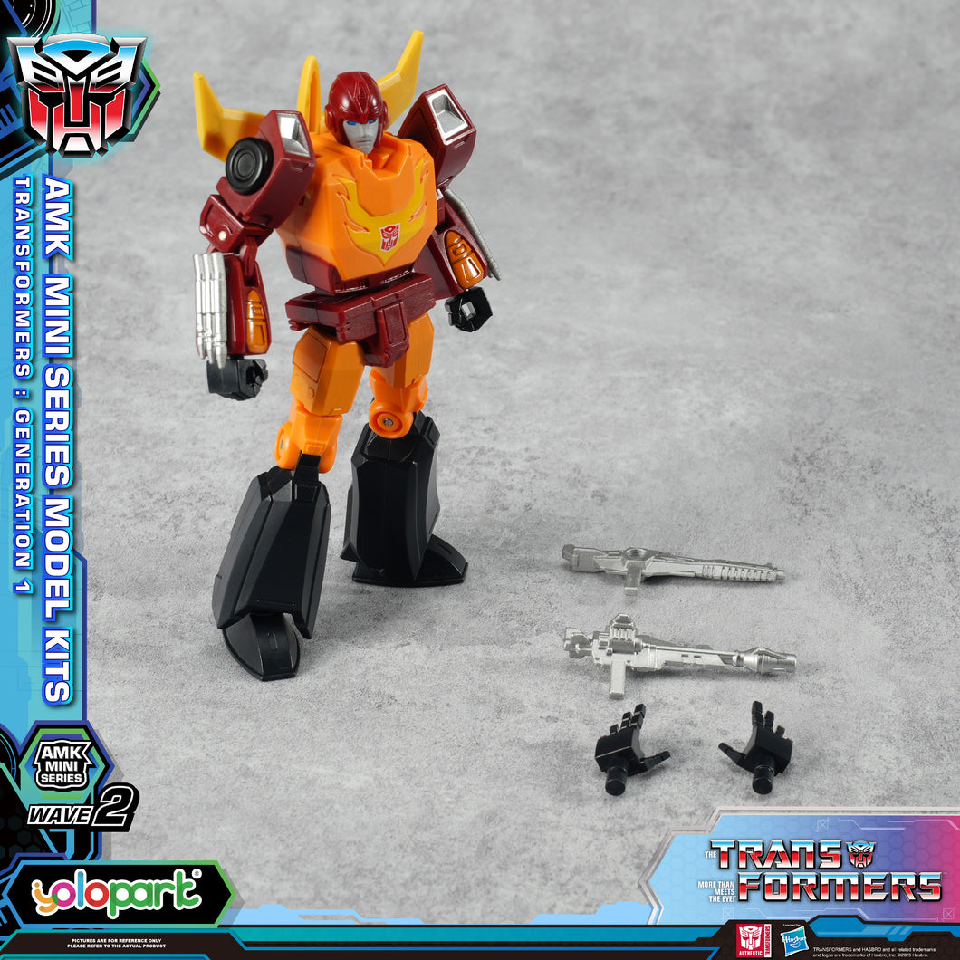 PRE - ORDER: TRANSFORMERS GENERATION ONE:  AMK MINI Series (WAVE 2) Model Kit - Rodimus Prime