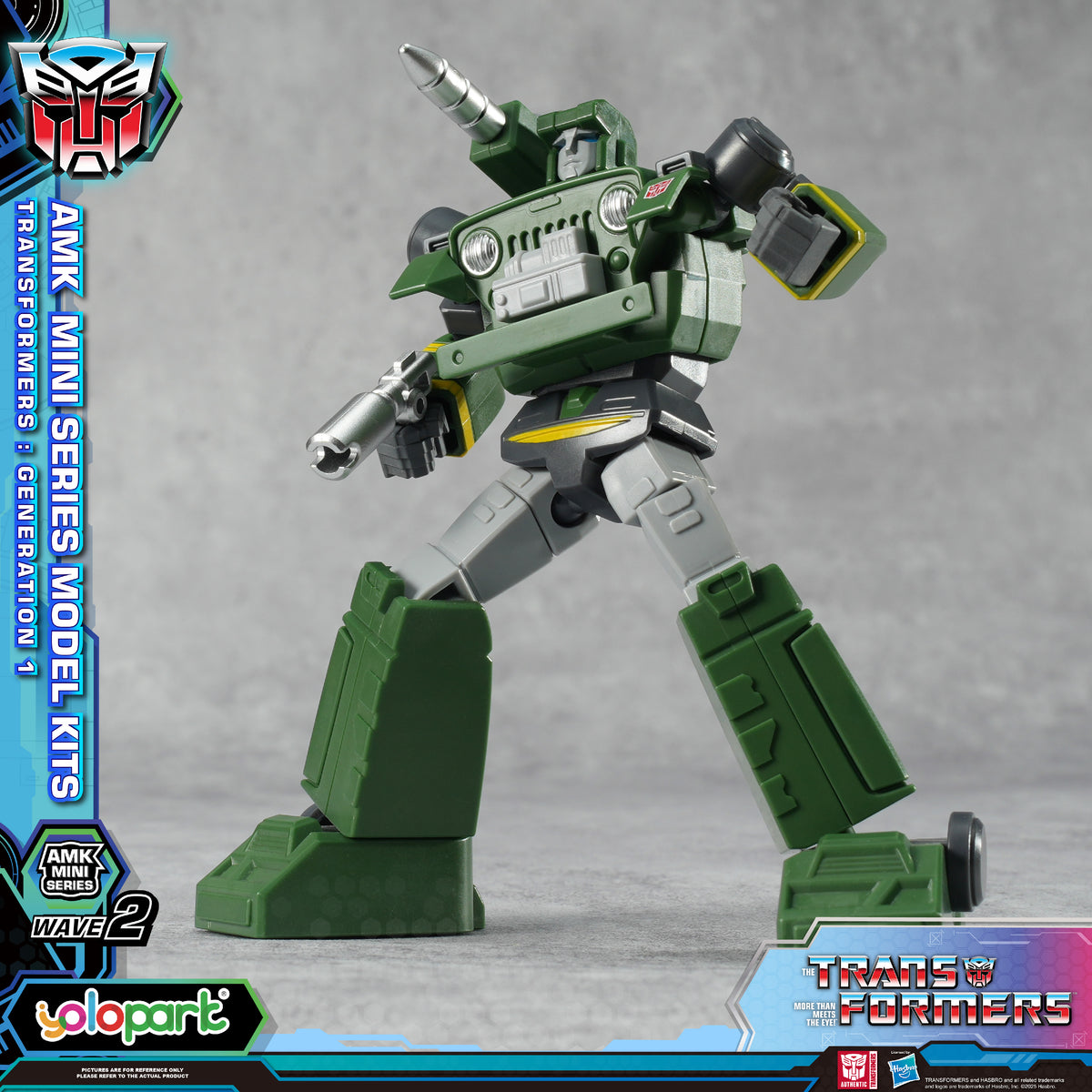 預訂中：變形金剛 G1 AMK MINI系列 (WAVE 2) - 獵犬預組裝玩具 – Yolopark