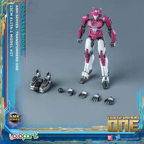 PRE - ORDER: TRANSFORMERS ONE AMK Series (Cog-less Mode) ELITA-1 Model Kit