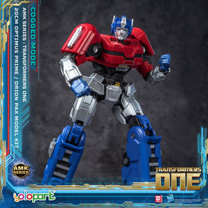 PRE - ORDER: TRANSFORMERS ONE AMK Series (Cogged Mode) Orion Pax Model Kit