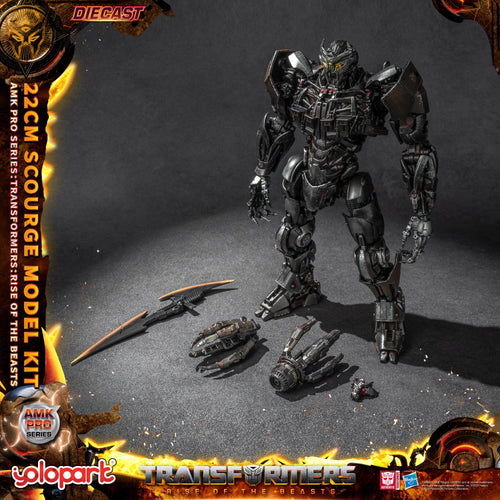 PRE - ORDER : TRANSFORMERS : Rise of the Beasts AMK PRO Series 22cm Scourge Model Kit