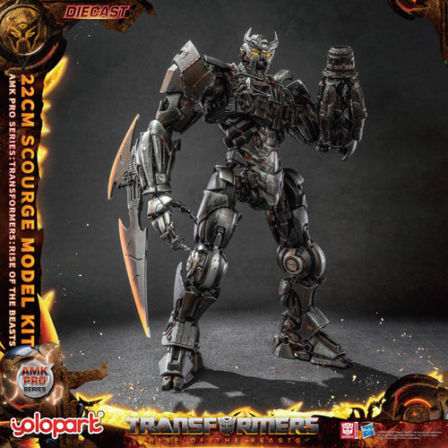 TRANSFORMERS : Rise of the Beasts AMK PRO Series 22cm Scourge Model Kit
