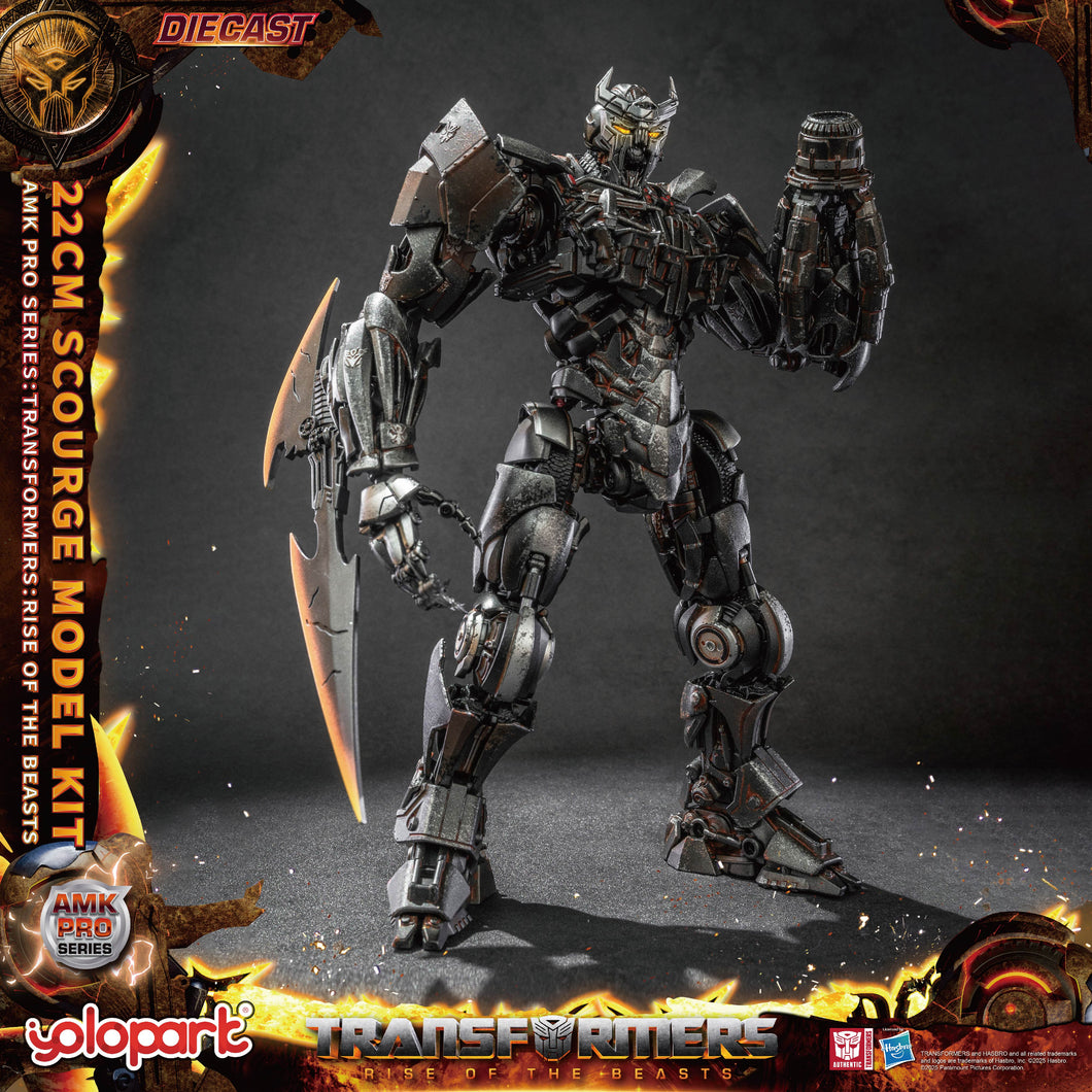 TRANSFORMERS : Rise of the Beasts AMK PRO Series 22cm Scourge Model Kit