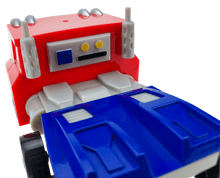 將圖片載入圖庫檢視器 Rescue Bots - 12CM Optimus Prime Friction Car